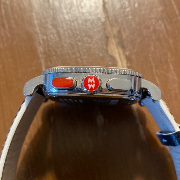 Michele Chronograph square watch face - Picture 6 of 7